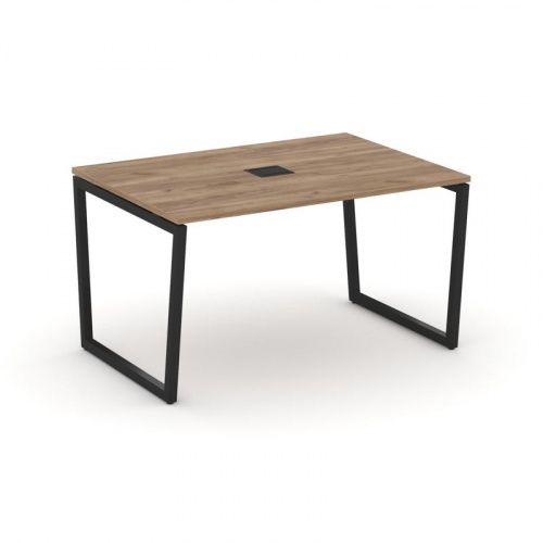 Style Project Стол переговорный SN-4T2.SPRG-001 Акация Лорка/Металл Антрацит/Заглушка Металл Антраци фото 7