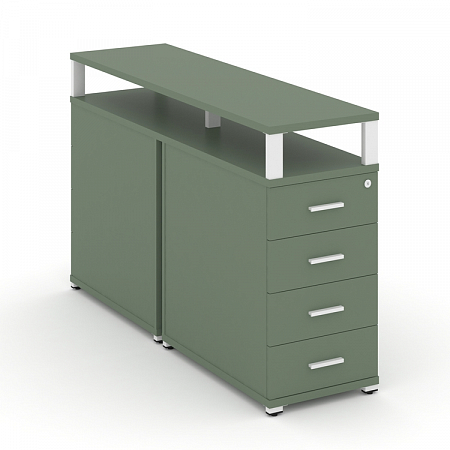 Тумба двухсторонняя опорная/приставная Concept CN.DTGO-003