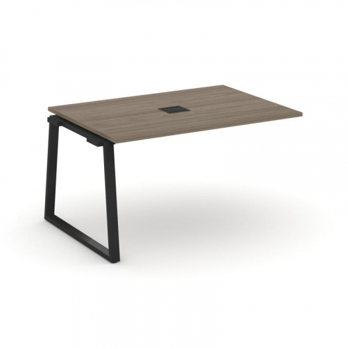 Style Project Проходной наб. элем. перег. стола SN-6T1.NSPRG-002 Акация Лорка/Металл Антрацит/Заглуш фото 4