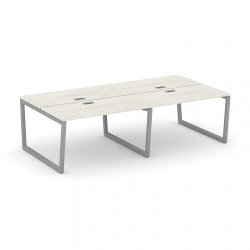 Style Project Рабочая станция 2-х сторон. SN-5T2.DRS-043 Акация Лорка/Металл Антрацит/Заглушка Пласт фото 12