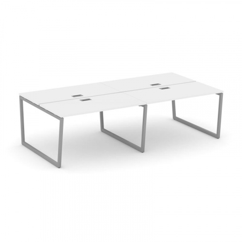 Style Project Рабочая станция 2-х сторон. SN-4T2.DRS-044 Акация Лорка/Металл Антрацит/Заглушка Пласт фото 15