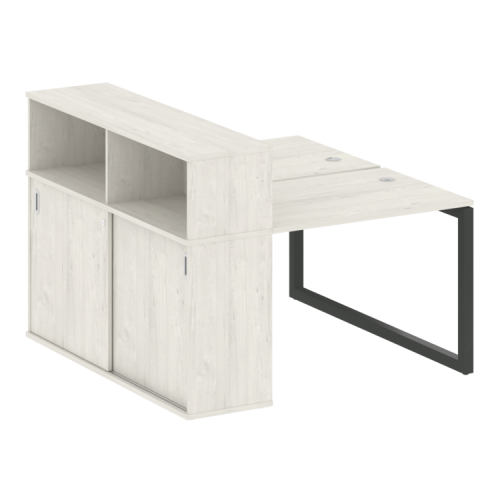 Бенч-система с шкафом-купе на О-обр. м/к Metal System Quattro 50БО.РС-СШК-2.1 фото 13