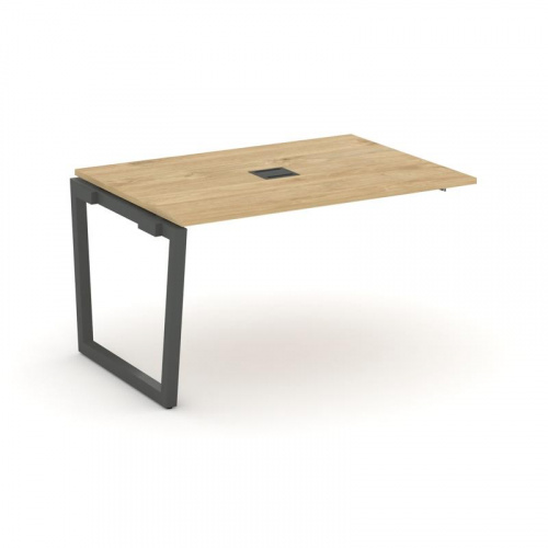 Style Project Проходной наб. элем. перег. стола SN-5T2.NSPRG-003 Акация Лорка/Металл Антрацит/Заглуш фото 22