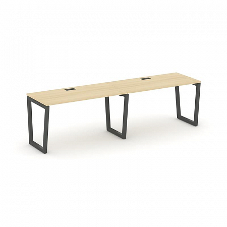 Style Project Рабочая станция 1 сторон. SN-5T2.ORS-013 Акация Лорка/Металл Антрацит/Заглушка Пластик