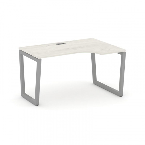 Style Project Стол рабочий эргоном. SN-5T2.SPA-002(R) Акация Лорка/Металл Антрацит/Заглушка Пластик фото 12