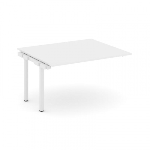 Style Project Проходной наб. элем. перег. стола SN-5P.NSPRG-033.3 Дуб Наварра/Металл Белый 1380*1180 фото 25