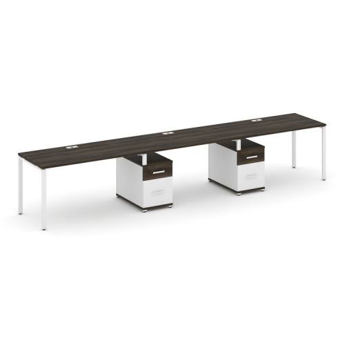 Бенч-система на 3 места с 2 опорными тумбами Concept CN.ORS-339 фото 10