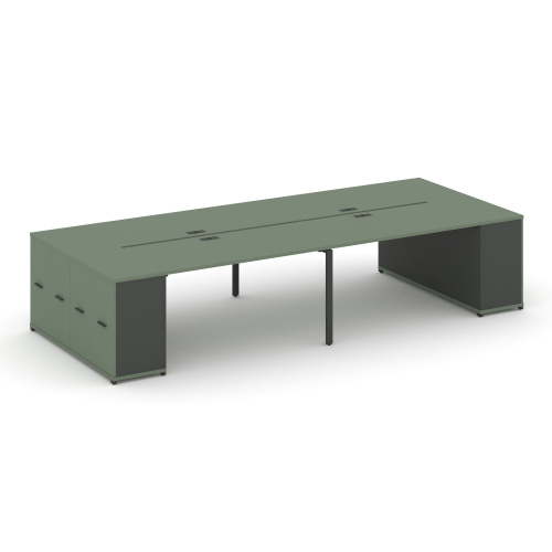 Бенч-система с опорными распашными шкафами Concept CN.DRS-263 фото 2