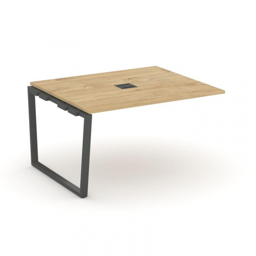 Style Project Проходной наб. элем. перег. стола SN-6T2.NSPRG-033 Акация Лорка/Металл Антрацит/Заглуш фото 22