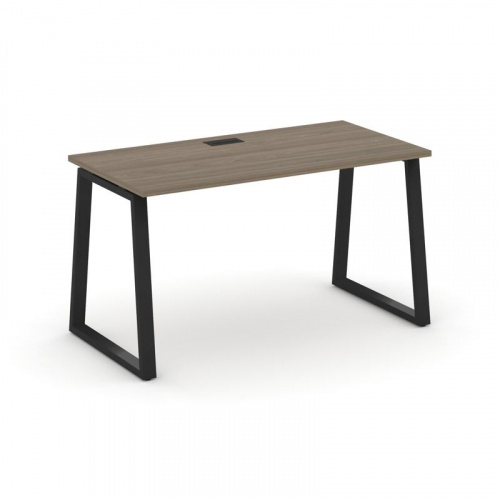 Style Project Стол письменный SN-6T1.SP-002 Акация Лорка/Металл Антрацит/Заглушка Пластик Черный 118 фото 4