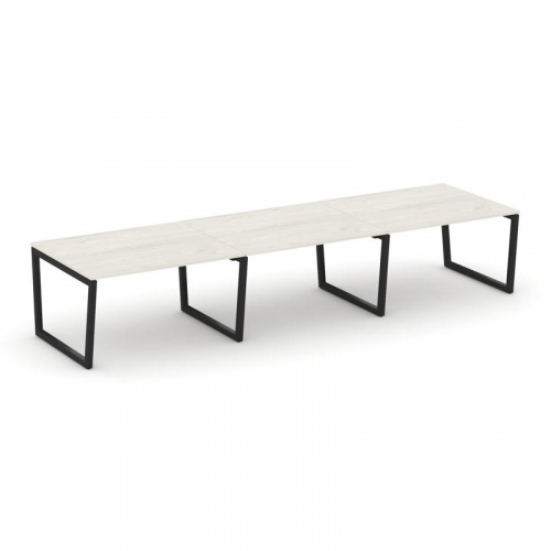 Style Project Стол переговорный SN-5T2.SPRG-052.3 Акация Лорка/Металл Антрацит 3540*1180*750 фото 8