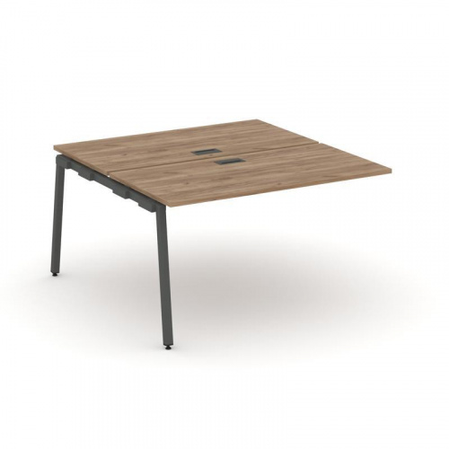 Style Project Проходной наб. элем. SN-4A.DNRS-013 Дуб Табак/Металл Серый 1380*1432*750 фото 4