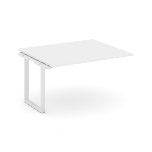 Style Project Проходной наб. элем. перег. стола SN-6O.NSPRG-032.3 Тиквуд Светлый/Металл Белый 1180*1