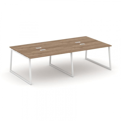 Style Project Рабочая станция 2-х сторон. SN-4T1.DRS-054 Акация Лорка/Металл Антрацит/Заглушка Пласт фото 16