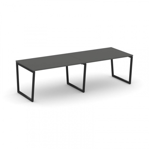 Style Project Стол переговорный SN-4T2.SPRG-013.3 Акация Лорка/Металл Антрацит 2760*980*750 фото 7