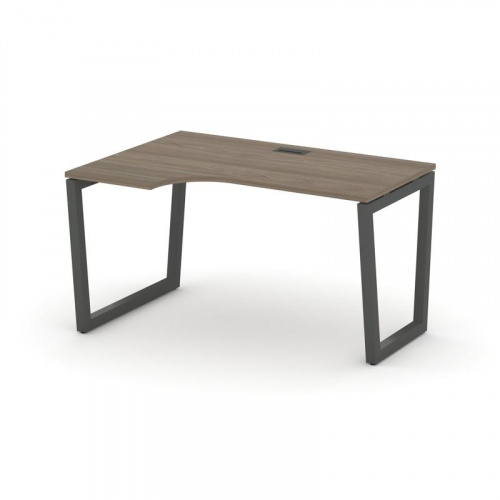 Style Project Стол рабочий эргоном. SN-5T2.SPA-011(L) Акация Лорка/Металл Антрацит/Заглушка Пластик фото 25