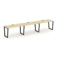 Style Project Рабочая станция 1 сторон. SN-6T2.ORS-033 Акация Лорка/Металл Антрацит/Заглушка Пластик