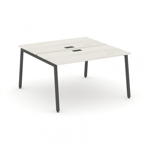 Style Project Рабочая станция 2-х сторон. SN-4A.DRS-011 Белый/Металл Антрацит 980*1432*750 фото 23