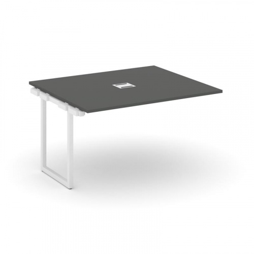 Style Project Проходной наб. элем. перег. стола SN-4O.NSPRG-032 Антрацит/Металл Белый 1180*1180*750 фото 28