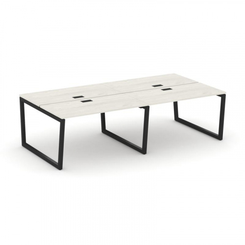 Style Project Рабочая станция 2-х сторон. SN-5T2.DRS-043 Акация Лорка/Металл Антрацит/Заглушка Пласт фото 4