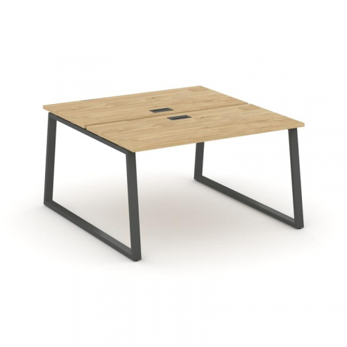 Style Project Рабочая станция 2-х сторон. SN-6T1.DRS-022 Акация Лорка/Металл Антрацит/Заглушка Пласт фото 22