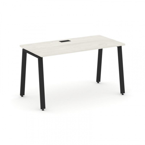 Style Project Стол письменный SN-6A.SP-014 Акация Лорка/Металл Белый 1580*700*750 фото 9