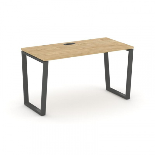 Style Project Стол письменный SN-6T2.SP-015 Акация Лорка/Металл Антрацит/Заглушка Пластик Черный 178 фото 22