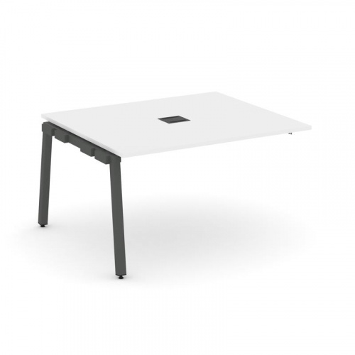 Style Project Проходной наб. элем. перег. стола SN-5A.NSPRG-032 Вяз Благородный/Металл Белый 1180*11 фото 21