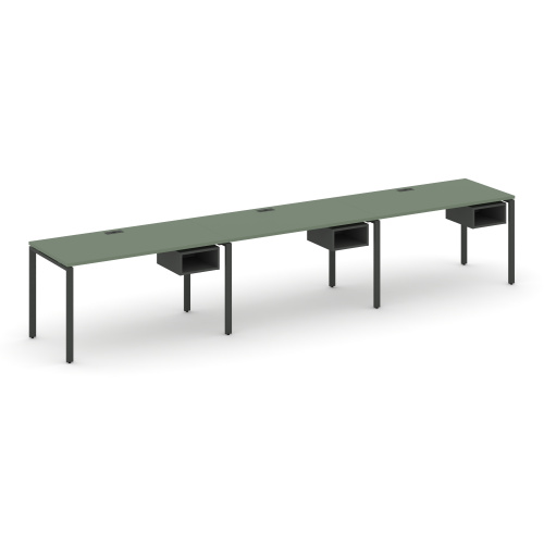 Бенч-система на 3 места с подвесными тумбами Concept CN.ORS-121 фото 2