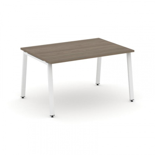 Style Project Стол переговорный SN-6A.SPRG-004.3 Дуб Наварра/Металл Белый 1580*980*750 фото 16