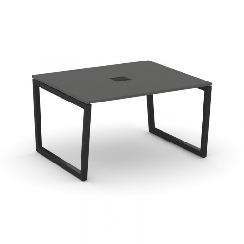 Style Project Стол переговорный SN-5T2.SPRG-032 Акация Лорка/Металл Антрацит/Заглушка Металл Антраци фото 4