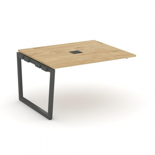 Style Project Проходной наб. элем. перег. стола SN-5T2.NSPRG-033 Акация Лорка/Металл Антрацит/Заглуш фото 22