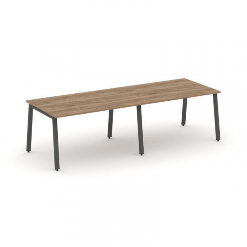 Style Project Стол переговорный SN-6A.SPRG-012.3 Белый/Металл Антрацит 2360*980*750 фото 20