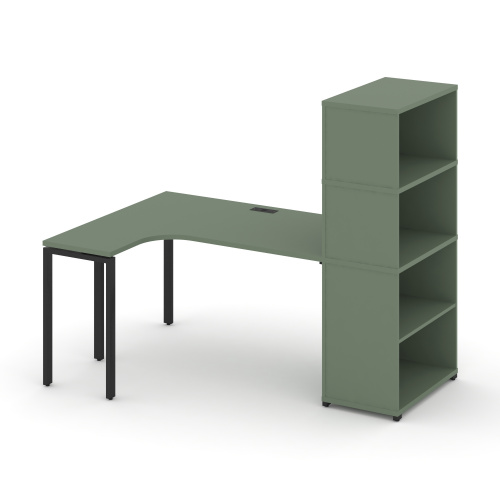 Стол эргономичный с опорным стеллажом Concept CN.SA-208(L)