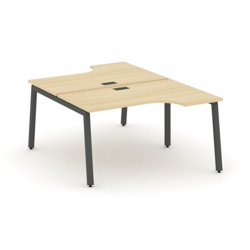 Style Project Рабочая станция эргоном. SN-5A.DRPA-012 Дуб Наварра/Металл Антрацит 1580*1432/1992*750 фото 26