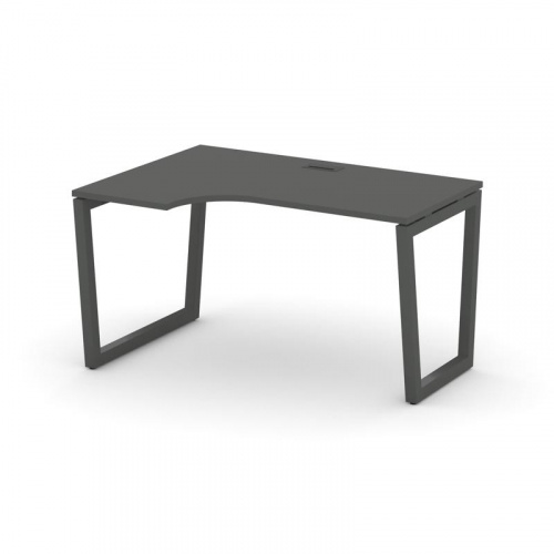 Style Project Стол рабочий эргоном. SN-5T2.SPA-011(L) Акация Лорка/Металл Антрацит/Заглушка Пластик фото 27