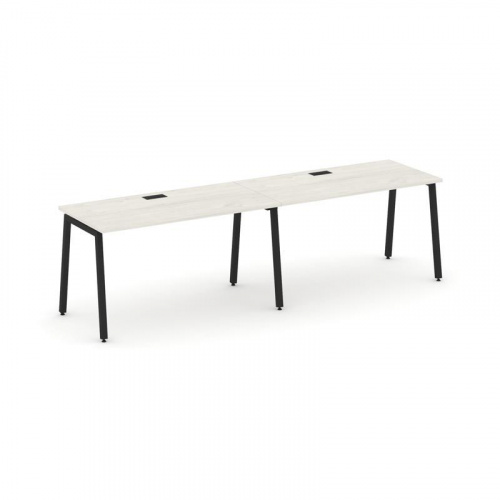 Style Project Рабочая станция 1 сторон. SN-4A.ORS-024 Белый/Металл Антрацит 3160*800*750 фото 6