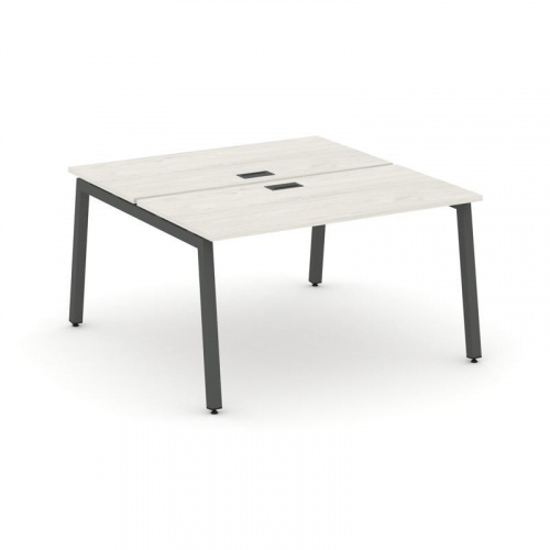 Style Project Рабочая станция 2-х сторон. SN-5A.DRS-013 Белый/Металл Антрацит 1380*1432*750 фото 16