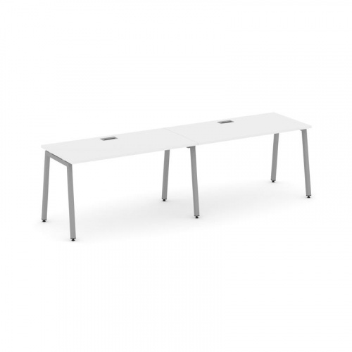 Style Project Рабочая станция 1 сторон. SN-4A.ORS-024 Белый/Металл Антрацит 3160*800*750 фото 12