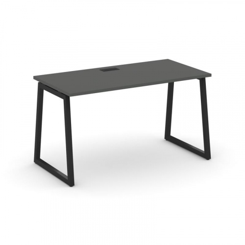 Style Project Стол письменный SN-4T1.SP-025 Акация Лорка/Металл Антрацит/Заглушка Пластик Черный 178 фото 6