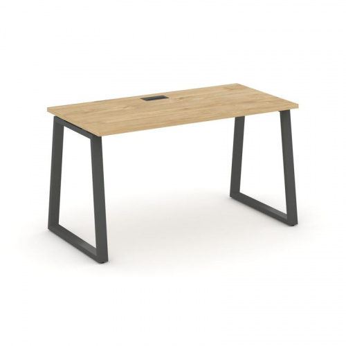 Style Project Стол письменный SN-6T1.SP-002 Акация Лорка/Металл Антрацит/Заглушка Пластик Черный 118 фото 22