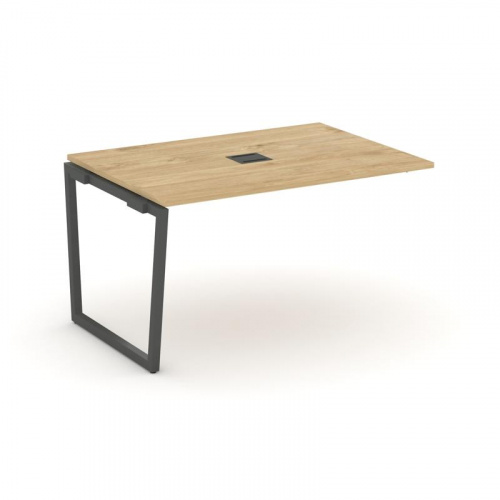 Style Project Проходной наб. элем. перег. стола SN-4T2.NSPRG-004 Акация Лорка/Металл Антрацит/Заглуш фото 22