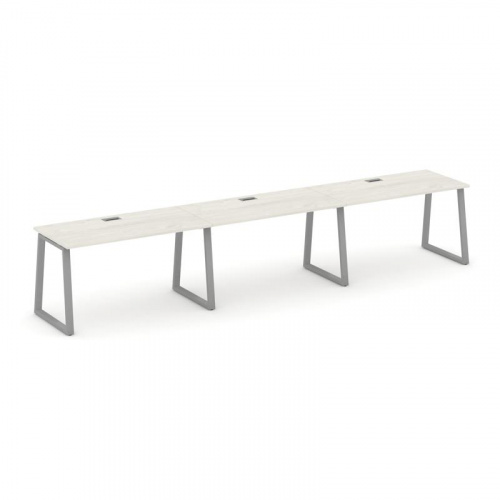 Style Project Рабочая станция 1 сторон. SN-6T1.ORS-032 Акация Лорка/Металл Антрацит/Заглушка Пластик фото 12