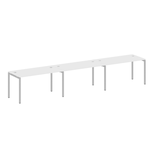 Бенч-система на 3 места на П-обр. м/к Metal System Quattro 40БП.СМ-3.3  фото 4