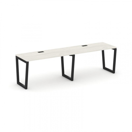 Style Project Рабочая станция 1 сторон. SN-5T2.ORS-004 Акация Лорка/Металл Антрацит/Заглушка Пластик фото 4