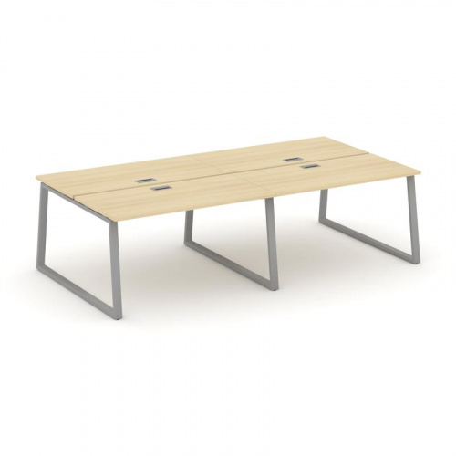 Style Project Рабочая станция 2-х сторон. SN-6T1.DRS-032 Акация Лорка/Металл Антрацит/Заглушка Пласт фото 20