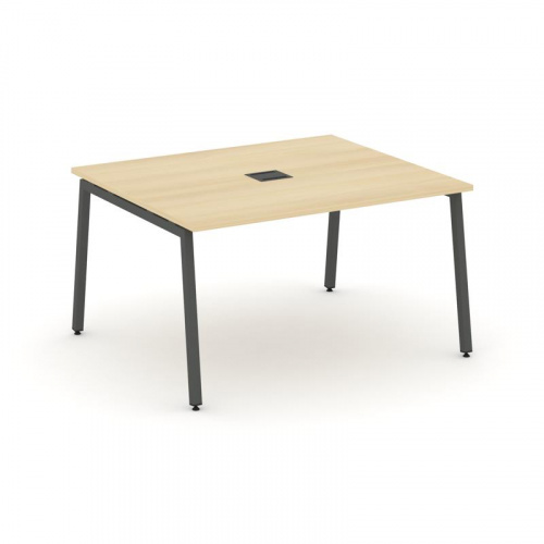 Style Project Стол переговорный SN-4A.SPRG-034 Дуб Наварра/Металл Антрацит 1580*1180*750 фото 27