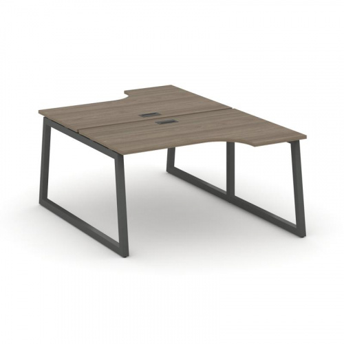 Style Project Рабочая станция эргоном. SN-5T1.DRPA-012 Акация Лорка/Металл Антрацит/Заглушка Пластик фото 25