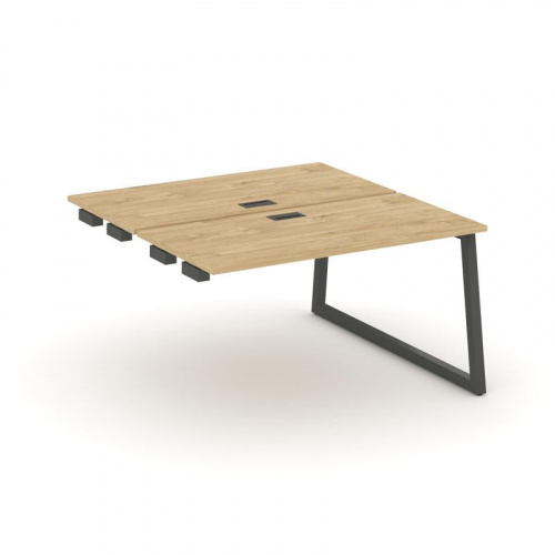 Style Project Стол-приставка к опор. элем. SN-5T1.DPRS-002 Акация Лорка/Металл Антрацит/Заглушка Пла фото 22