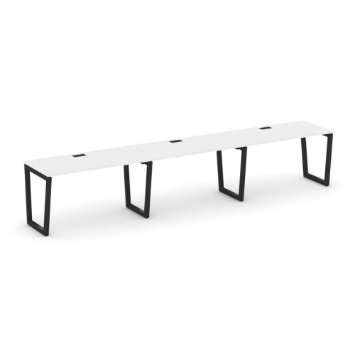 Style Project Рабочая станция 1 сторон. SN-5T2.ORS-042 Акация Лорка/Металл Антрацит/Заглушка Пластик фото 6